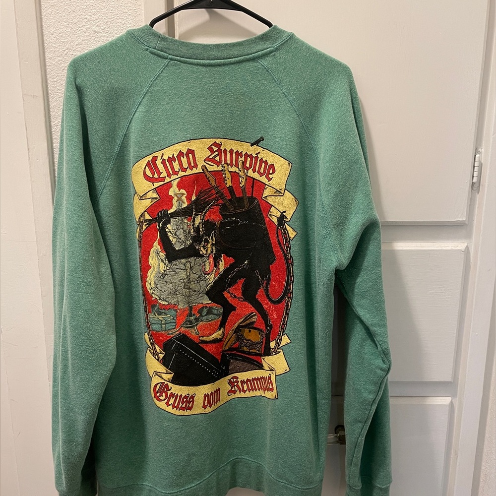 Circa Survive “Gruss Vom Krampus” Sweatshirt — 2018 Holiday Tour Limited Edition
